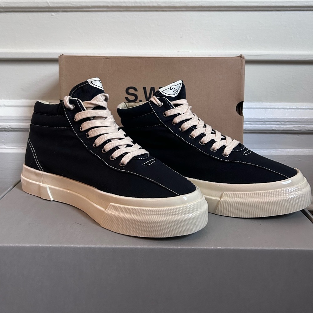 Stepney Workers Club Varden mid top Sneakers